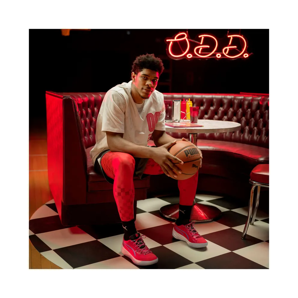 PUMA All-Pro Nitro Scoot For All Time Red/Bright Aqua (379300-01)