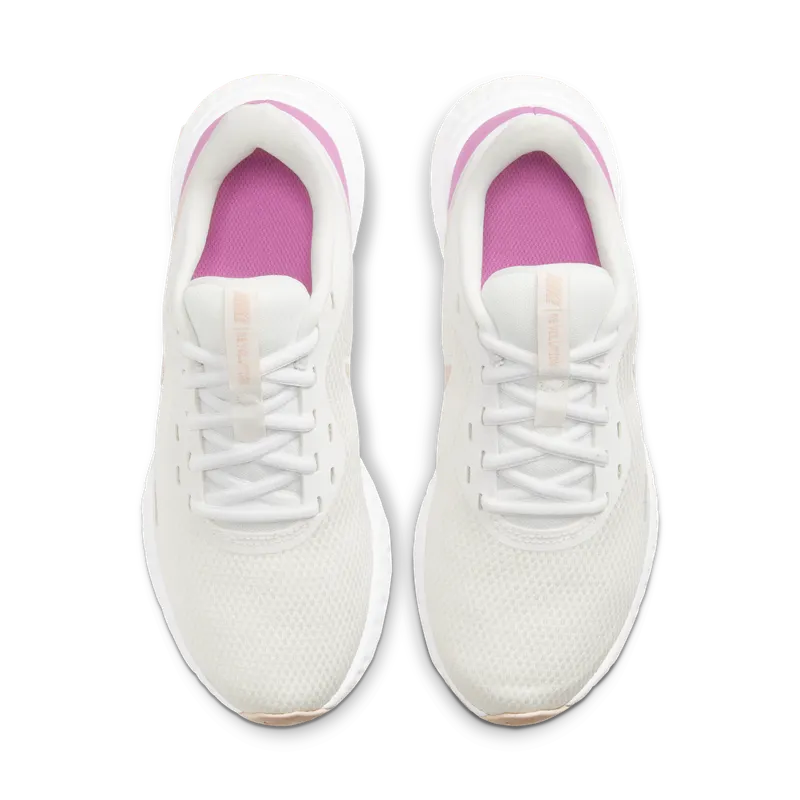 Nike Revolution 5 Summit White (W) Summit White/Fire Pink/Washed Coral (BQ3207-103)