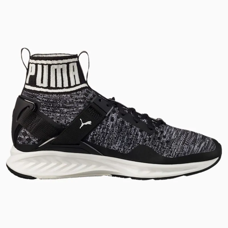 Puma Ignite EvoKnit Black/Quiet Shade-White (189697-01)