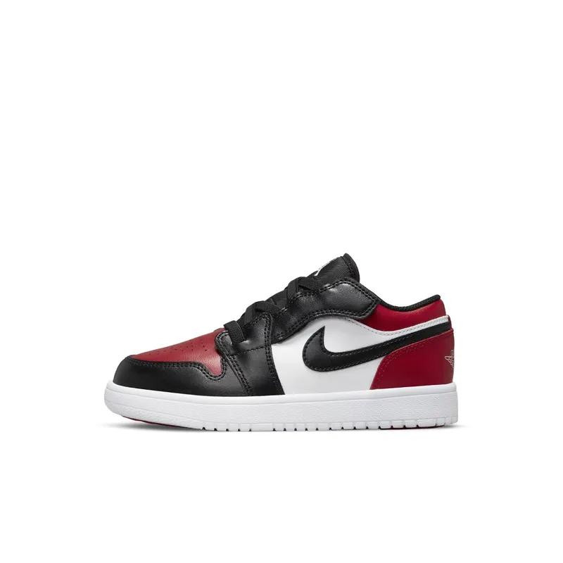 Air Jordan 1 Low Alt Bred Toe (PS) (BQ6066-612)