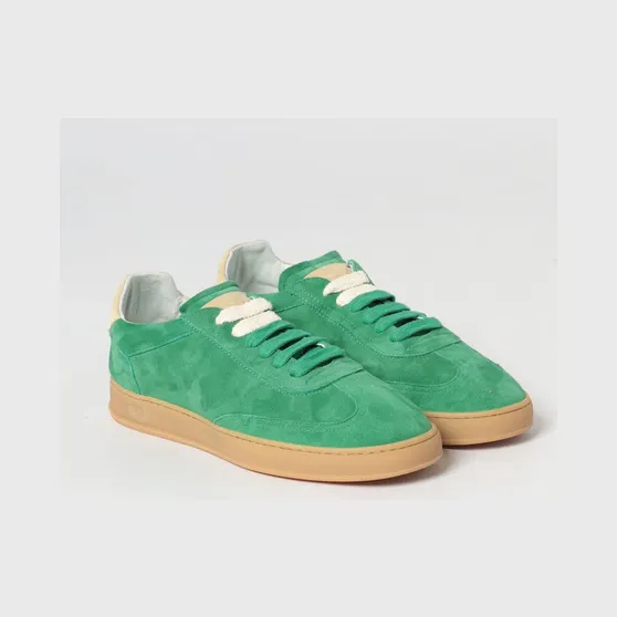 Soldini Akira Suede Sneakers Emerald (AKIRAAMALFIEMEALB)