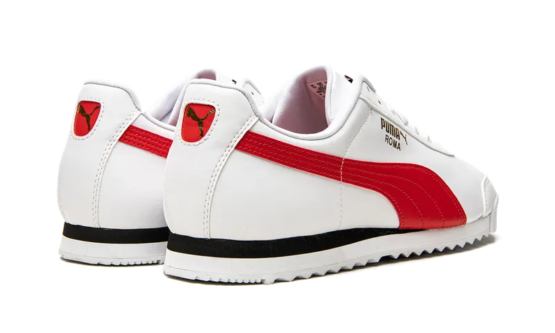 Puma Roma Basic + “White/Red” (369571-11)