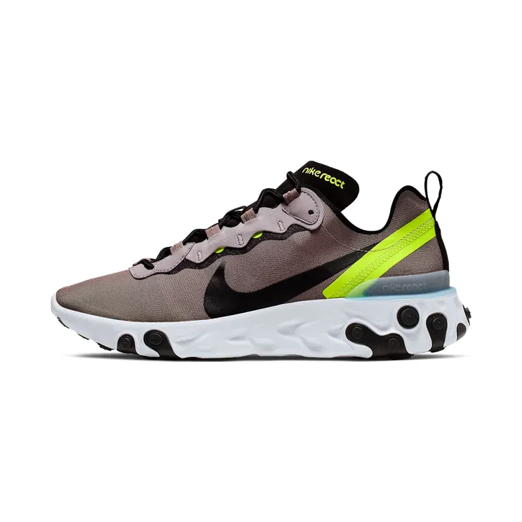 Nike React Element 55 Pumice Pumice/Black-White-Volt-Blue Grill (BQ6166-201)