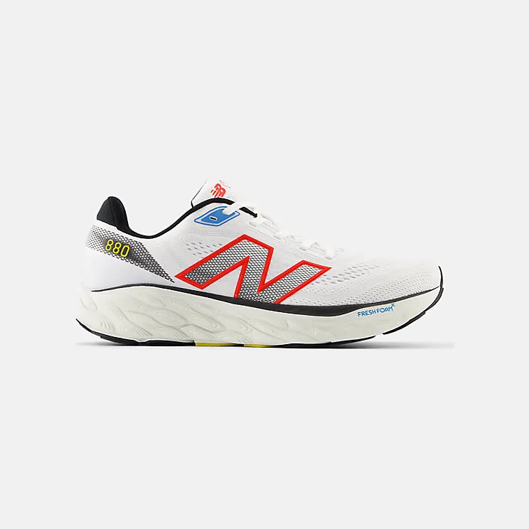 New Balance Fresh Foam X 860v13 White Neo Flame Black (M880C14)