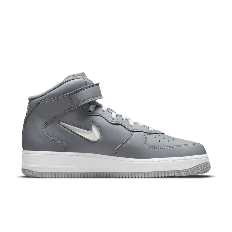 Nike Air Force 1 Mid QS Jewel NYC Cool Grey – “Cool Grey / White-metallic Silver” (DH5622-001)