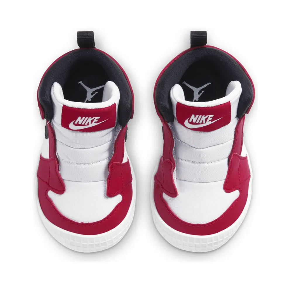 Jordan 1 Crib Bootie for Babies – White