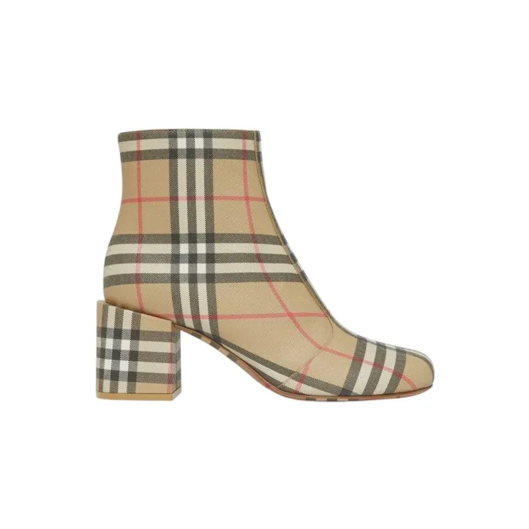 Burberry Armdale Ankle Boot Archive Beige Check (8046039 1005)