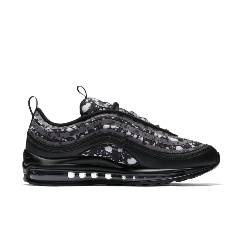 Nike Air Max 97 Ultra 17 Confetti Black (W) Black/Black-Vast Grey (AO2325-002)
