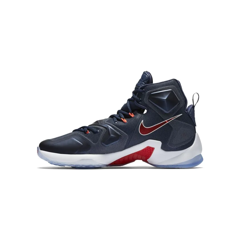 Nike LeBron 13 Midnight Navy Midnight Navy/University Red-White (807219-461)