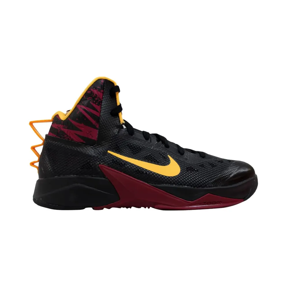 Nike Zoom Hyperfuse 2013 Black/Laser Orange-Raspberry Red Black/Laser Orange-Raspberry Red (615896-003)