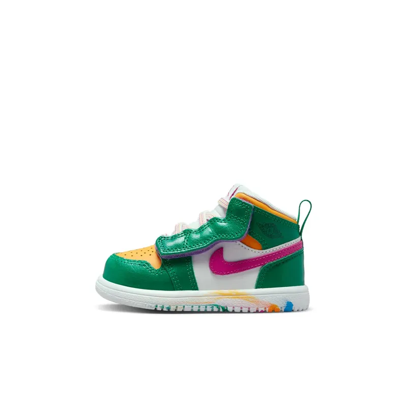 Jordan 1 Mid ALT Malachite White University Gold Active Pink (DZ5536-300)