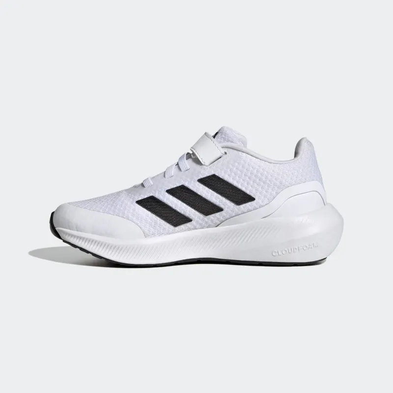 Adidas RunFalcon 3.0 with Elastische Veters and Velcro Cloud White / Core Black / Cloud White (HP5868)