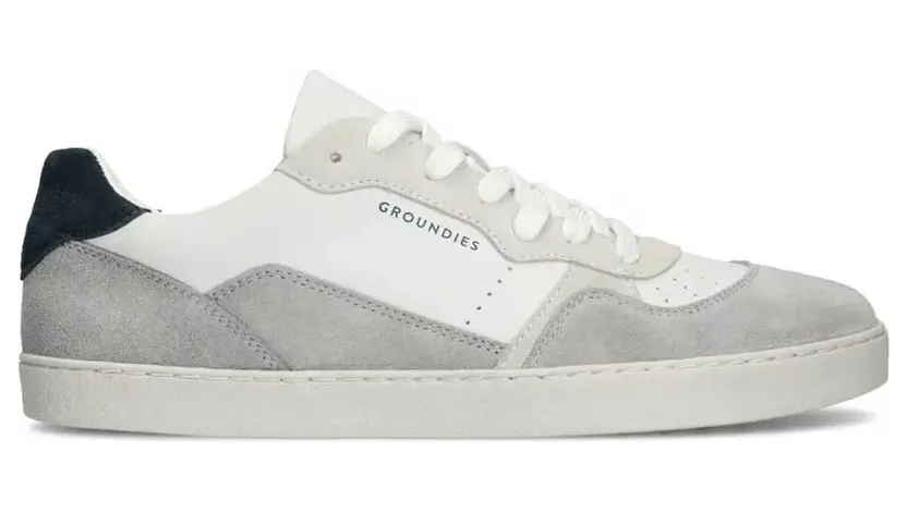 Groundies sneaker stone/teal (GND120112-06)