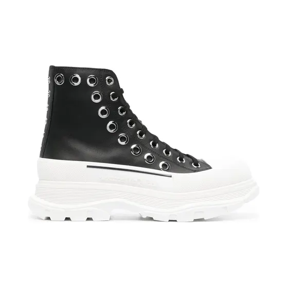 Alexander McQueen Joey mit Ösendetail “Black” (727806WIATF)