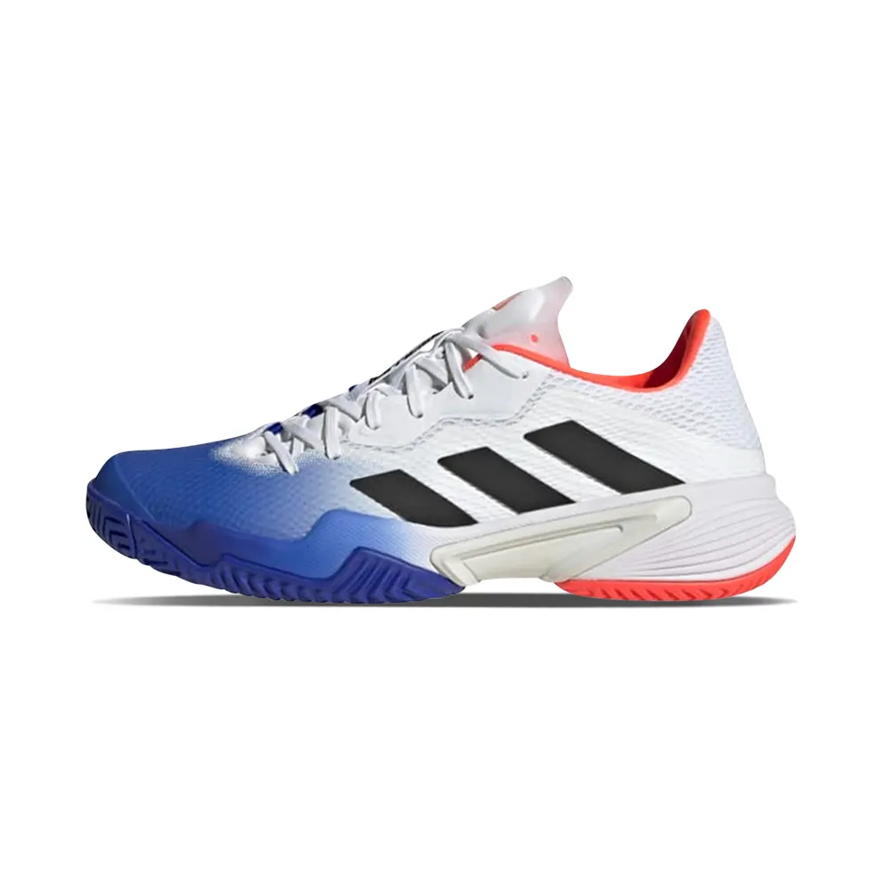 adidas Barricade Tennisschuh Lucid Blue / Core Black / Solar Red (HQ8917)