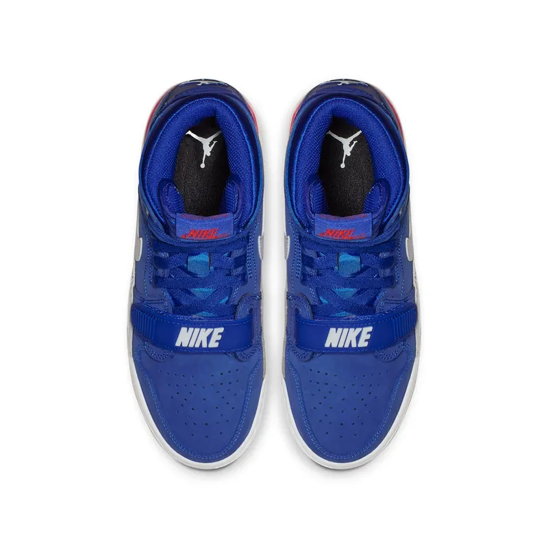 Jordan Legacy 312 Pistons (GS) Bright Blue/White-University Red (AT4040-416)