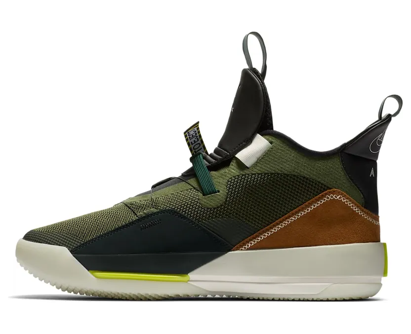Air Jordan XXXIII NRG x Travis Scott Travis Scott – Army Olive (CD5965-300)