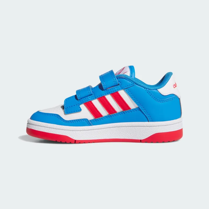 Adidas Rapid Court Kids Lucid Ray Blue / Pure Ruby / Cloud White (JS4765)