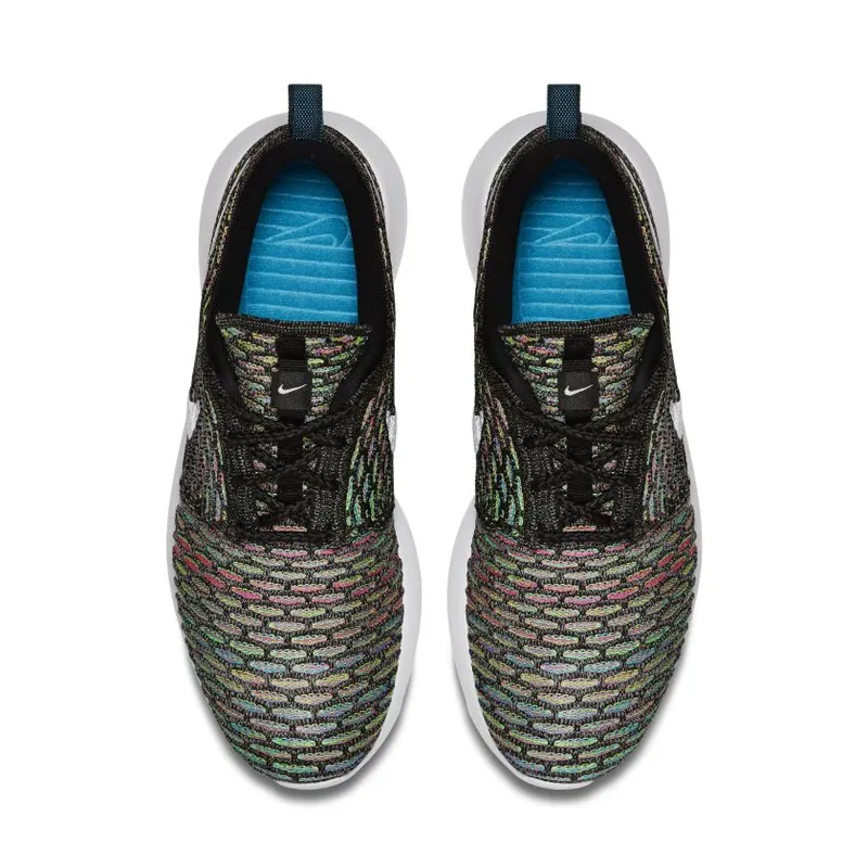 Nike Womens Roshe Run Flyknit Multicolor (2015) (704927-001)