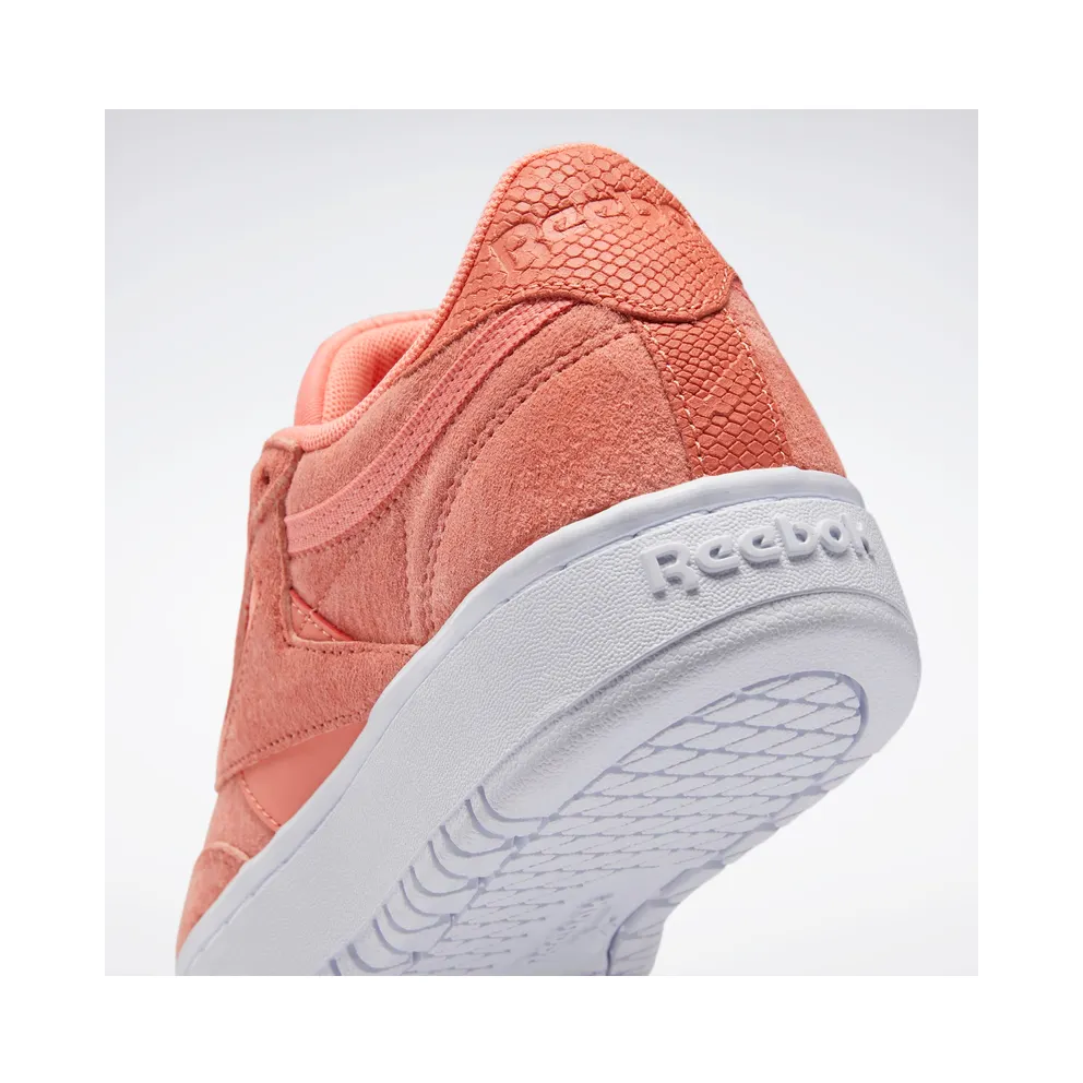 Reebok CLUB C DOUBLE Twisted Coral / Twisted Coral / White
