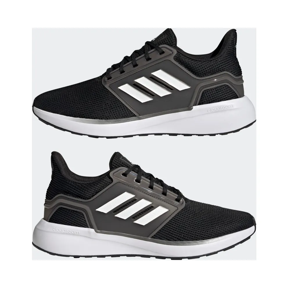 Adidas EQ19 Run Core Black / Cloud White / Iron Metallic (GY4719)