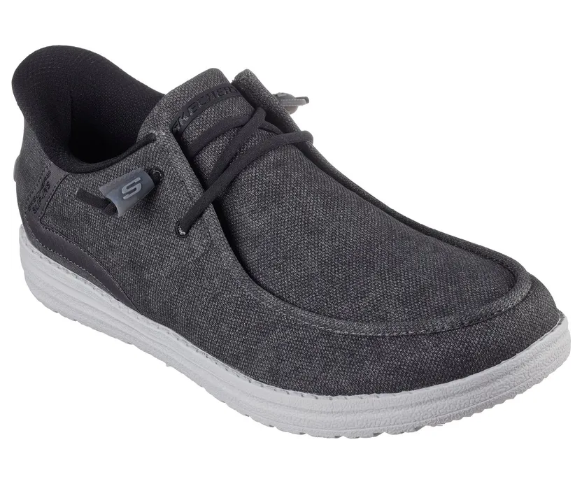 skechers-relaxed-fit 210959_BKGY