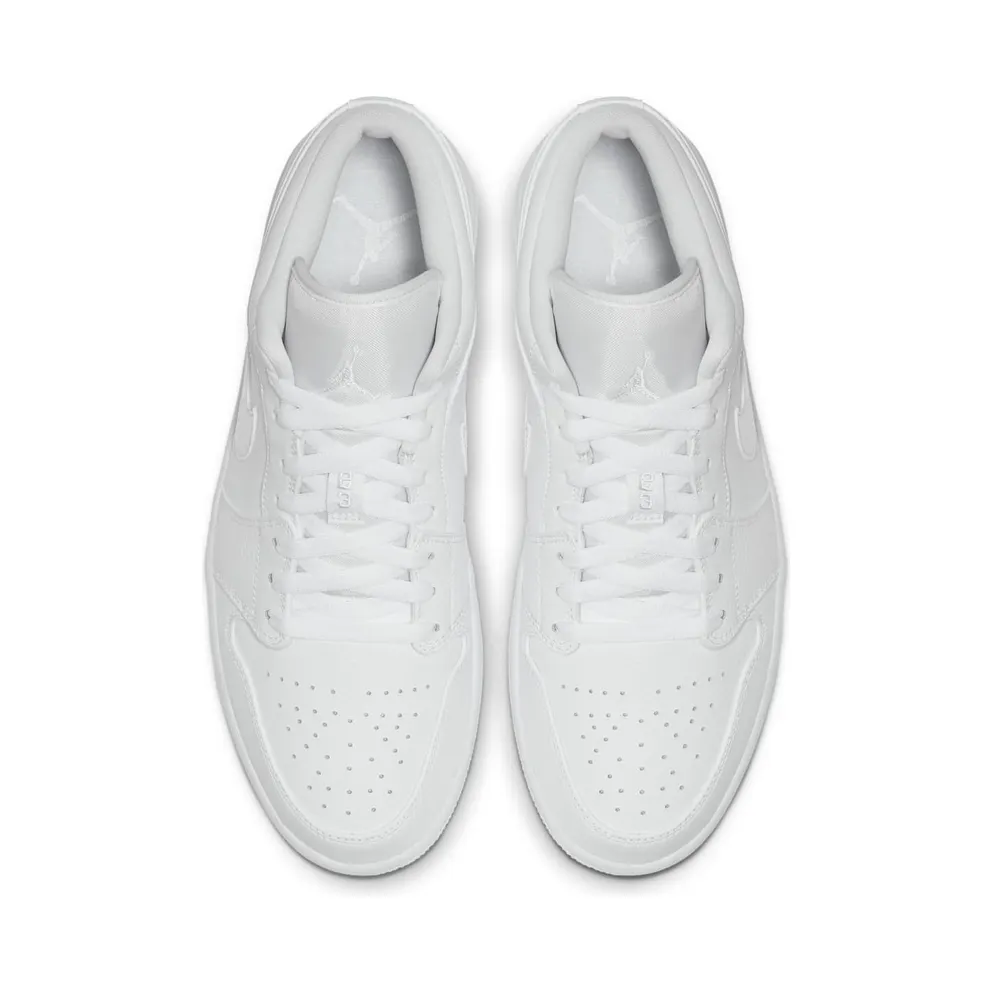 Jordan 1 Low Triple White Fog Grey White/White-Grey Fog-White (553558-126)