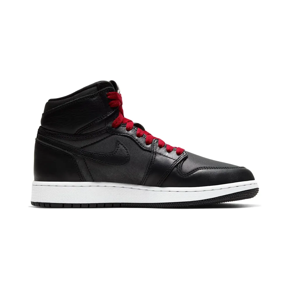 Air Jordan Nike AJ I 1 Retro High OG Black Red (GS) (2020) (575441-060)