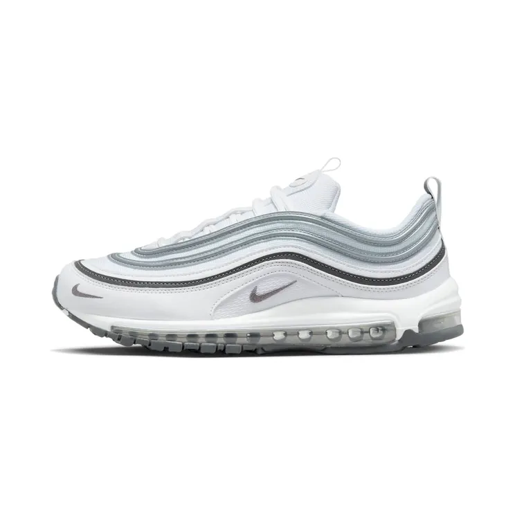 Nike Air Max 97 “White / Metallic Silver / Iron Grey / Metallic Dark Grey” (DX8970-100)