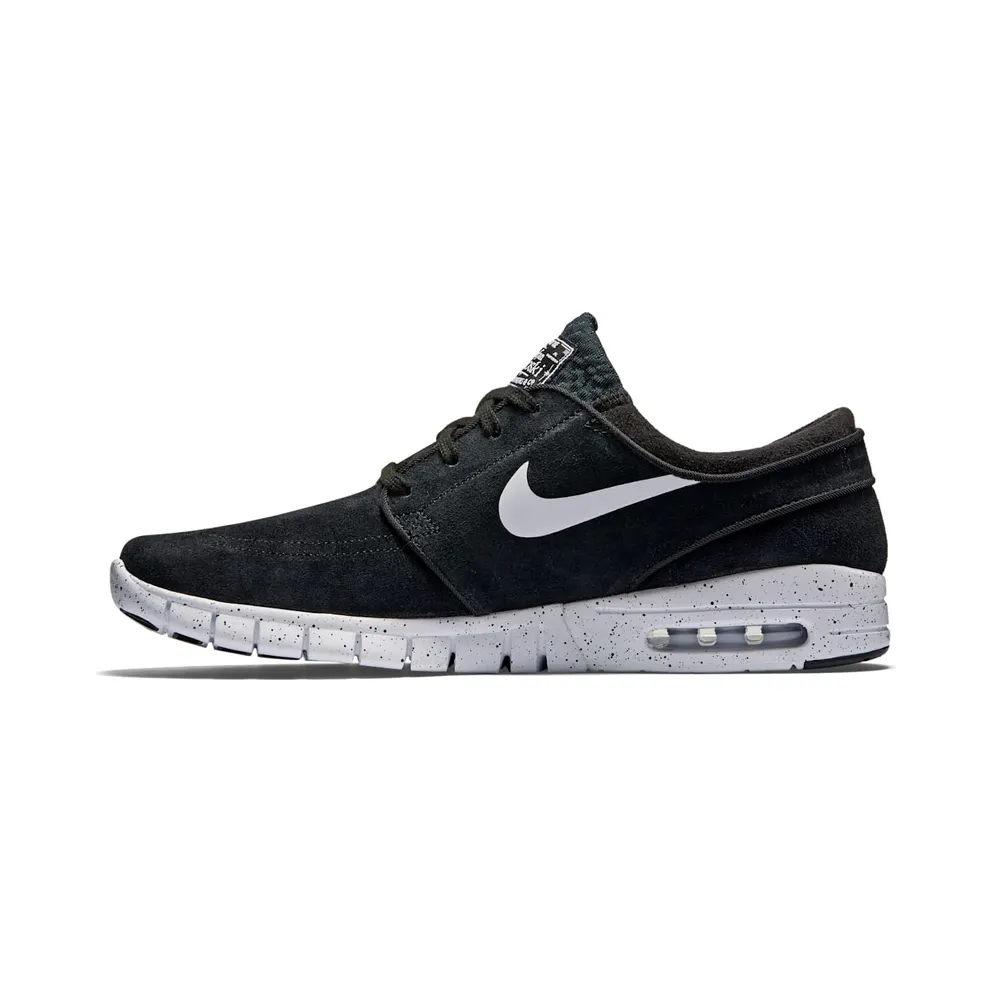Nike SB Stefan Janoski Max Leather Black White Black/White (685299-002)