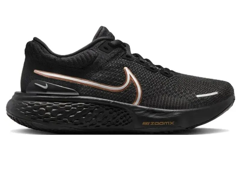 Nike ZoomX Invincible Run Flyknit 2 Black Metallic Copper (DC9993-003)