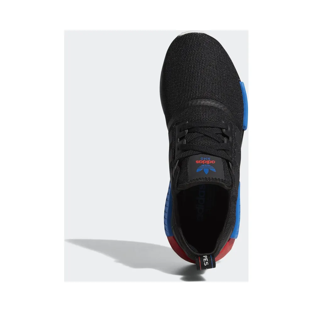 adidas NMD R1 Black Red Blue Core Black/Core Black/Lush Red (FX4355)