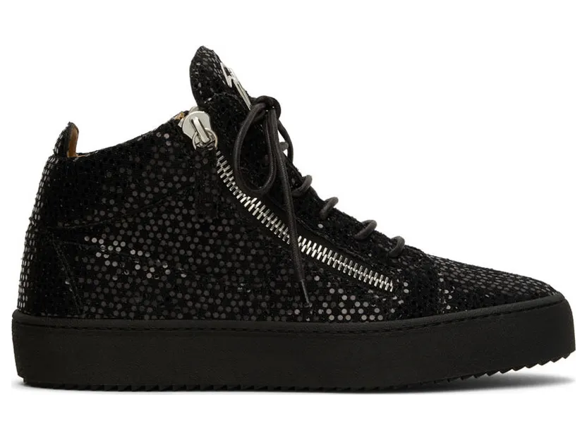 Giuseppe Zanotti Black & Gold Kriss (RU20010-X1374)