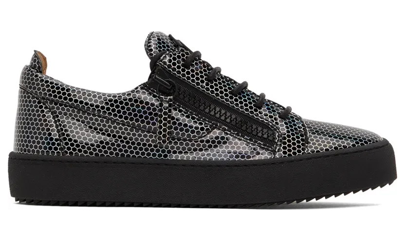 Giuseppe Zanotti Black Iridescent Frankie (RU20005-92902)
