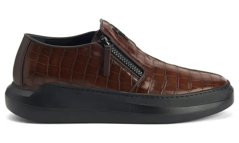 Giuseppe Zanotti Conley mit Reißverschluss – Brown (IU10005024)