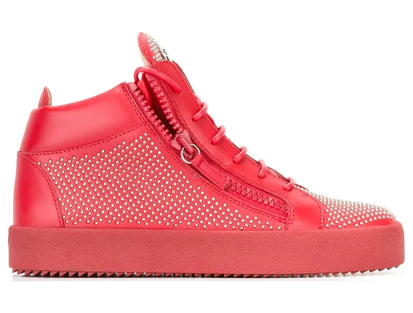 Giuseppe Zanotti ‘Connor’ Mid-Top- – Rot (RU6096002)
