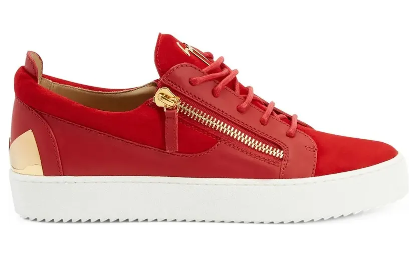 Giuseppe Zanotti Frankie low-top – Red (RM30055003)