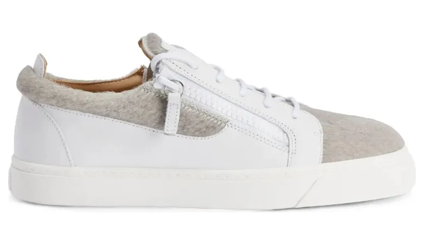 Giuseppe Zanotti Frankie mit doppeltem Reißverschluss – Grey (RU00129K35)