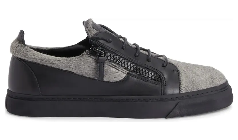 Giuseppe Zanotti Frankie mit doppeltem Reißverschluss – Grey (RU00129K40)