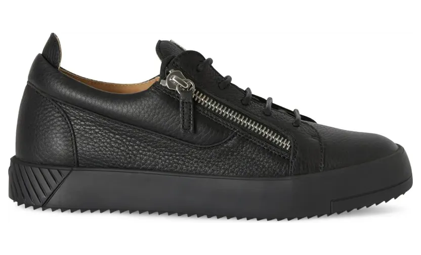 Giuseppe Zanotti Frankie mit doppeltem Reißverschluss – Black (RU90104H03)