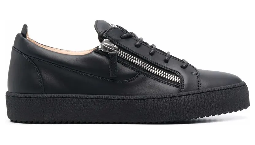 Giuseppe Zanotti Frankie mit Reißverschluss – Black (RU00010050)