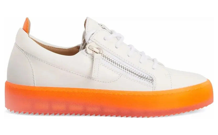 Giuseppe Zanotti Gail with contrasterende zool – White (RS20044002)