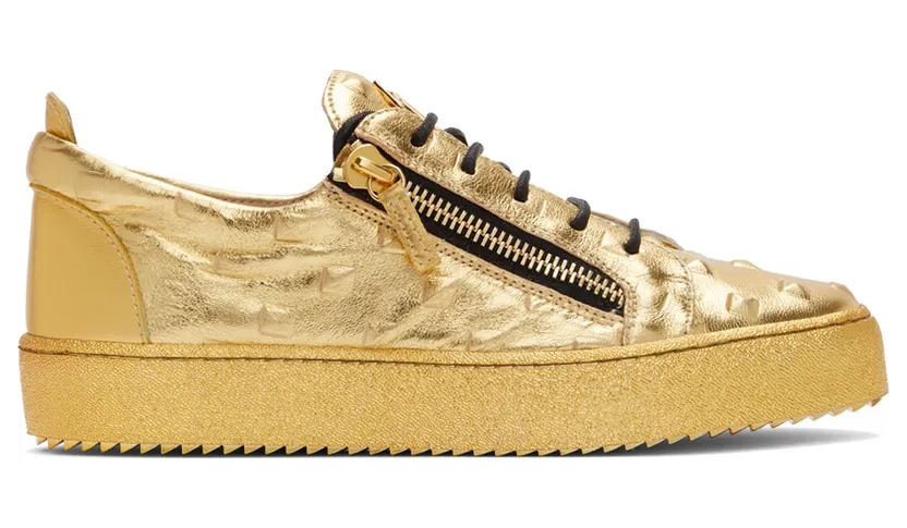 Giuseppe Zanotti Gold Pyramid Frankie (RM20059-92334)