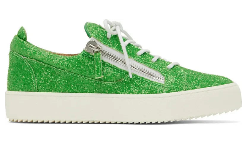 Giuseppe Zanotti Green Glitter Frankie (RU20013-92947)
