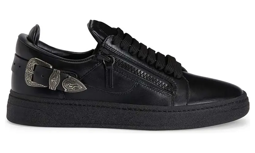 Giuseppe Zanotti GZ94 Deluxe mit doppeltem Reißverschluss – Black (RU40023001)
