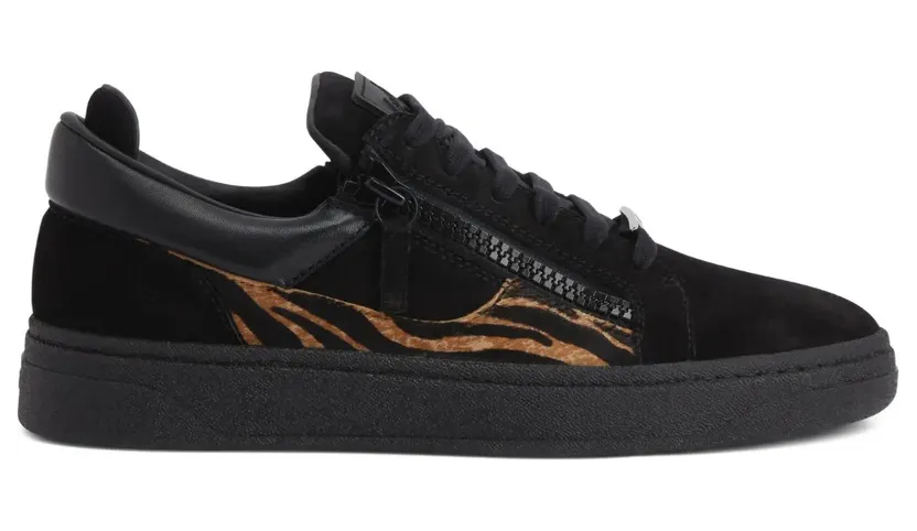 Giuseppe Zanotti GZ94 mit Zebra-Print – Black (RU50024001)