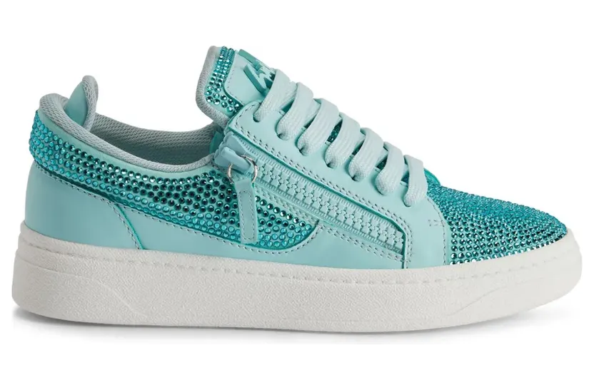 Giuseppe Zanotti GZ94 verfraaid with stras – Blue (RW30018005)