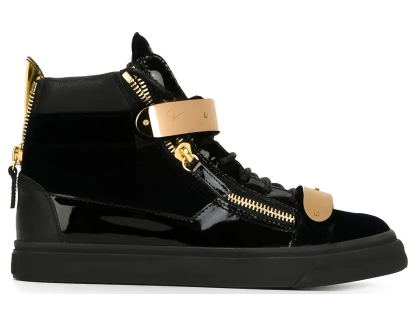 Giuseppe Zanotti High-Top- mit Reißverschlüssen – Blue (RM6099001)