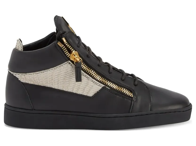 Giuseppe Zanotti Kriss leren with ritssluiting – Black (RU10072K26)