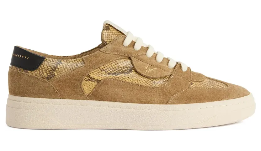 Giuseppe Zanotti Leren with reptielprint – Brown (RU50019001)